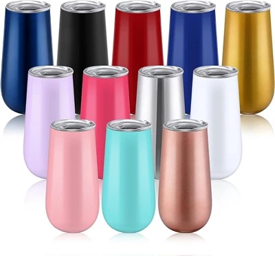 6oz سٹینلیس سٹیل شیمپین بانسری اسٹیملیس